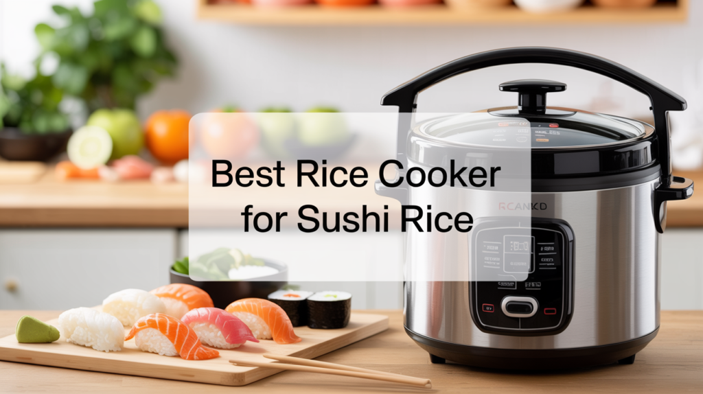 Best Rice Cooker for Sushi Rice (Top Picks for Sticky, Glossy, Restaurant-Style Results)